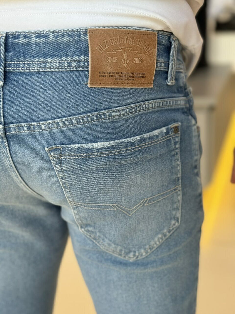 Calça DLZ Jeans Skinny Cropped SW Masculino