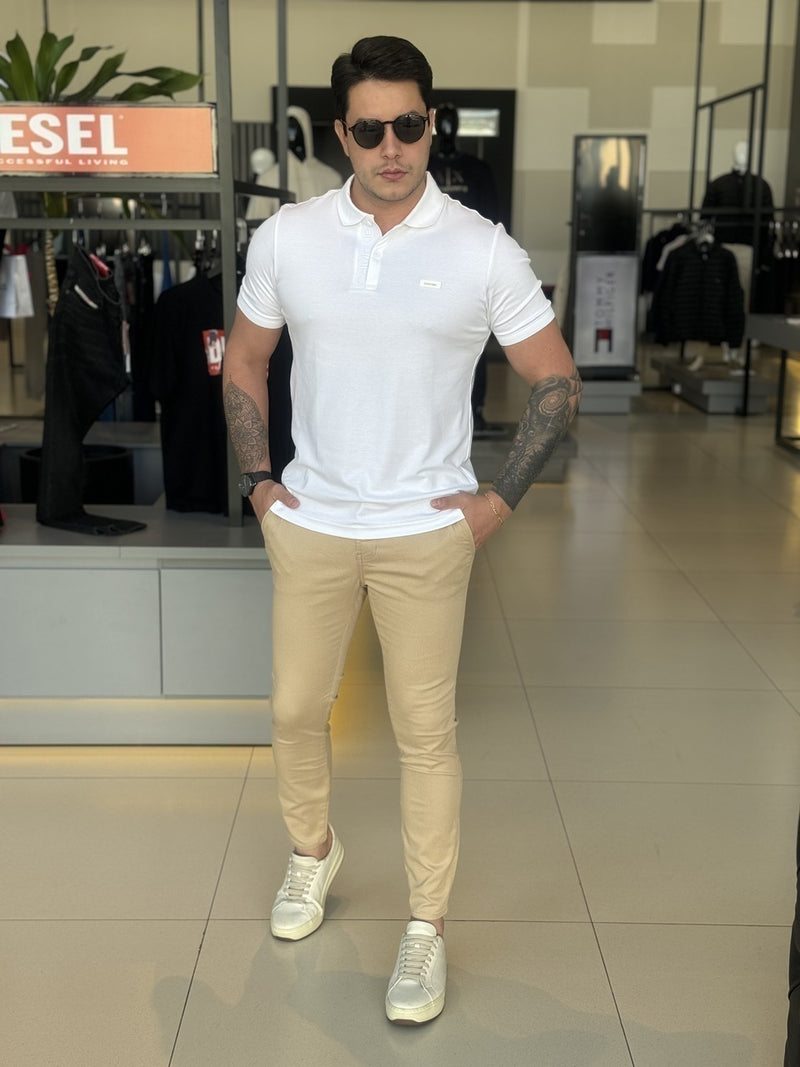 Calça DLZ Sarja Cropped Masculino