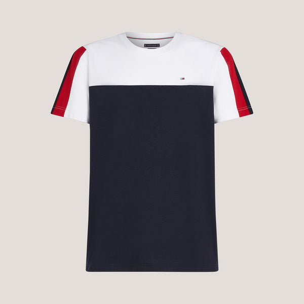 CAMISETA TOMMY HILFIGER GLOBAL STRIPE COLOURBLOCK