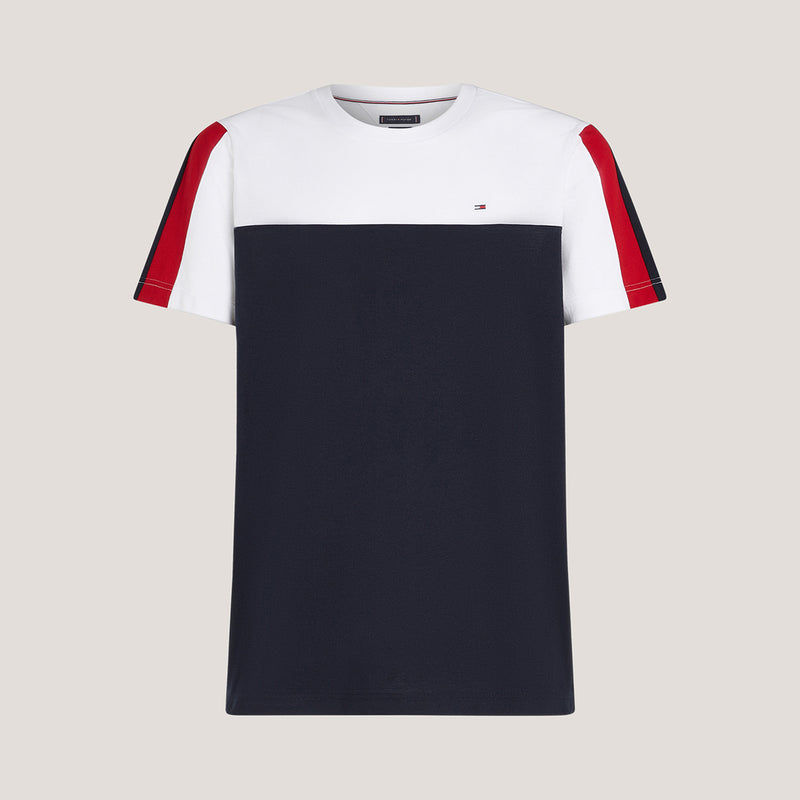 CAMISETA TOMMY HILFIGER GLOBAL STRIPE COLOURBLOCK