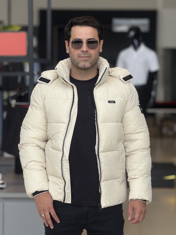 Jaqueta Calvin Klein Puffer com Capuz Masculino