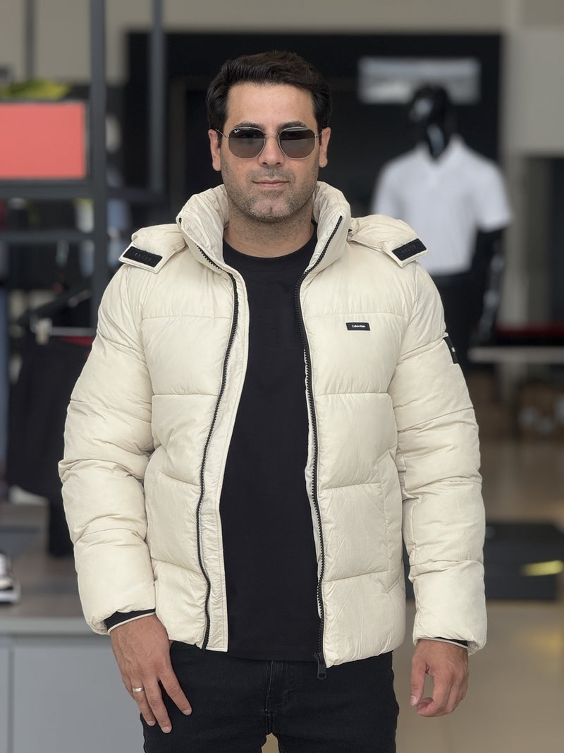 Jaqueta Calvin Klein Puffer com Capuz Masculino