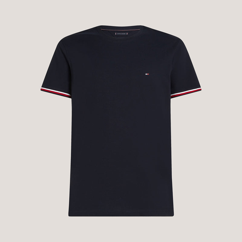 CAMISETA TOMMY HILFIGER GLOBAL STRIPE CUFF